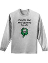 Pinch Me Youre Dead Unisex Long Sleeve Shirt-Long Sleeve Shirt-TooLoud-Ash Gray-Small-Davson Sales