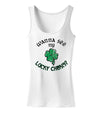 Wanna See My Lucky Charm Womens Tank Top-Womens Tank Tops-TooLoud-White-X-Small-Davson Sales