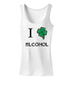 I Shamrock Alcohol Womens Tank Top-Womens Tank Tops-TooLoud-White-X-Small-Davson Sales