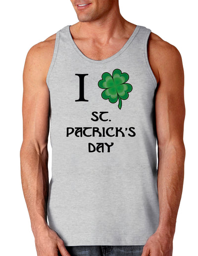 I Shamrock St Patricks Day St Patricks Day Loose Tank Top-TooLoud-I-Shamrock-St-Patricks-Day Ash-Gray-Small-Davson Sales