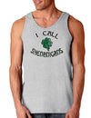 I Call Shenanigans St Patricks Day Loose Tank Top-TooLoud-I-Call-Shenanigans Ash-Gray-Small-Davson Sales