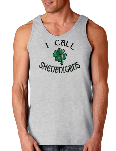 I Call Shenanigans St Patricks Day Loose Tank Top-TooLoud-I-Call-Shenanigans Ash-Gray-Small-Davson Sales