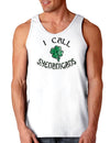 I Call Shenanigans St Patricks Day Loose Tank Top-TooLoud-I-Call-Shenanigans White-Small-Davson Sales