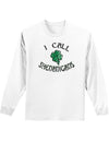 I Call Shenanigans Unisex Long Sleeve Shirt-Long Sleeve Shirt-TooLoud-White-Small-Davson Sales