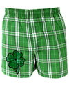 Cartoon Shamrock Clover - St Patricks Day Green Boxers Shorts-TooLoud-Cartoon-Shamrock-Clover-Small-Davson Sales