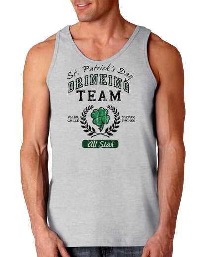 St Patricks Drinking Team St Patricks Day Loose Tank Top-TooLoud-St-Patricks-Drinking-Team Ash-Gray-Small-Davson Sales