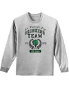 St Patricks Drinking Team Unisex Long Sleeve Shirt-Long Sleeve Shirt-TooLoud-Ash Gray-Small-Davson Sales