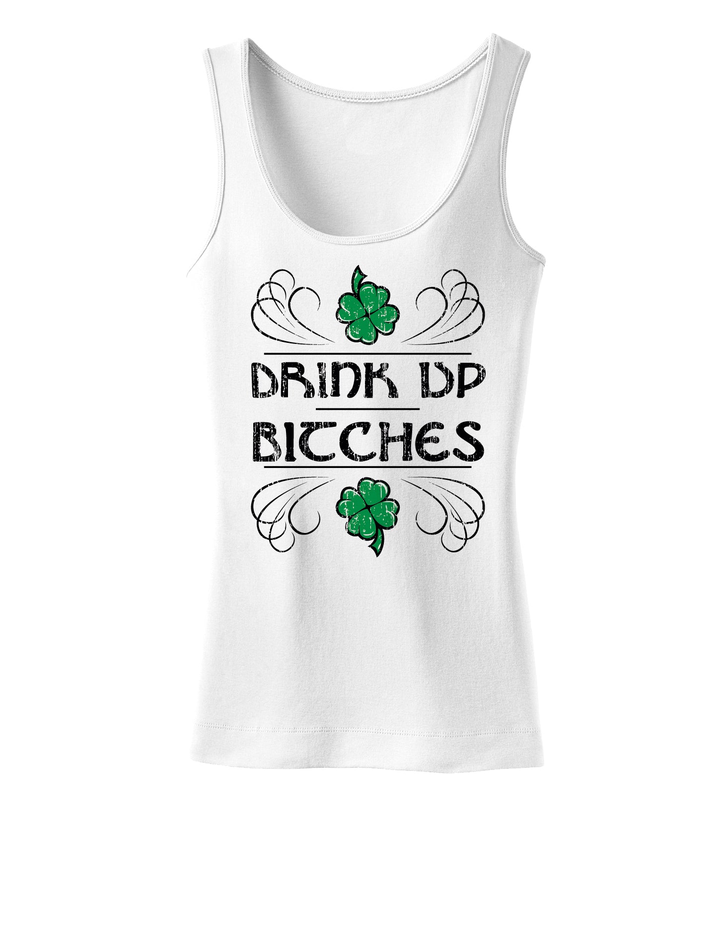 Drink Up Bitches Womens Tank Top-Womens Tank Tops-TooLoud-White-X-Small-Davson Sales