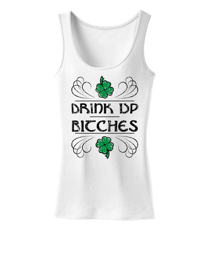 Drink Up Bitches Womens Tank Top-Womens Tank Tops-TooLoud-White-X-Small-Davson Sales