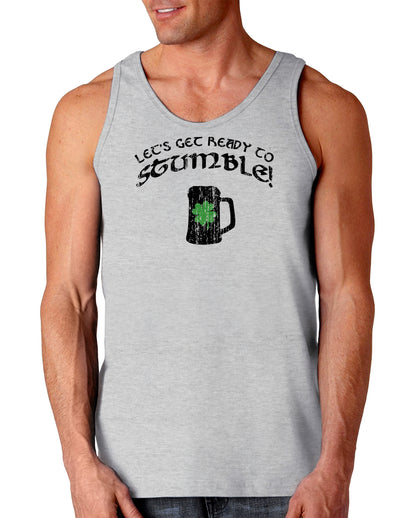 Lets Get Ready to Stumble St Patricks Day Loose Tank Top-TooLoud-Lets-Get-Ready-to-Stumble Ash-Gray-Small-Davson Sales