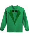 Leprechaun Tuxedo Unisex Long Sleeve Shirt-Long Sleeve Shirt-TooLoud-Kelly Green-Small-Davson Sales