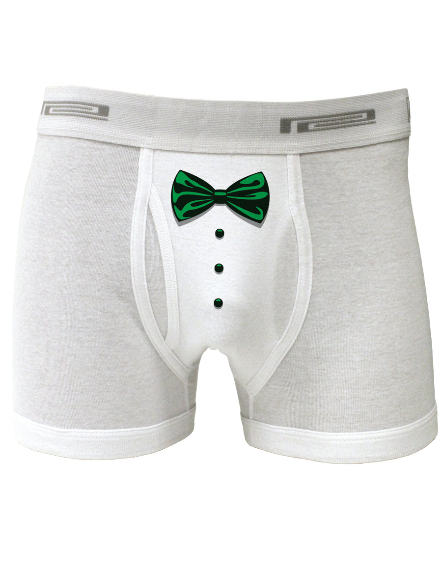 Leprechaun Tuxedo - St. Patrick's Day Boxer Briefs-Clothing-TooLoud-Leprechaun-Tuxedo White-Small-Davson Sales
