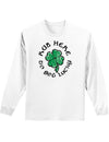 Rub Here to Get Lucky Unisex Long Sleeve Shirt-Long Sleeve Shirt-TooLoud-White-Small-Davson Sales