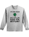 Im Not Irish Kiss Me Unisex Long Sleeve Shirt-Long Sleeve Shirt-TooLoud-Ash Gray-Small-Davson Sales