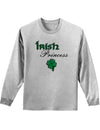 Irish Princess Unisex Long Sleeve Shirt-Long Sleeve Shirt-TooLoud-Ash Gray-Small-Davson Sales