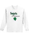 Irish Princess Unisex Long Sleeve Shirt-Long Sleeve Shirt-TooLoud-White-Small-Davson Sales