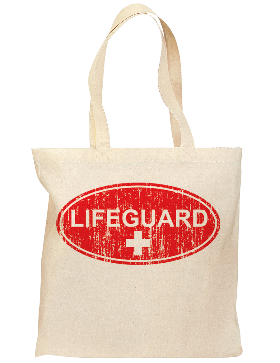 Lifeguard Travel Tote Bag-TooLoud-Lifeguard Natural-Davson Sales