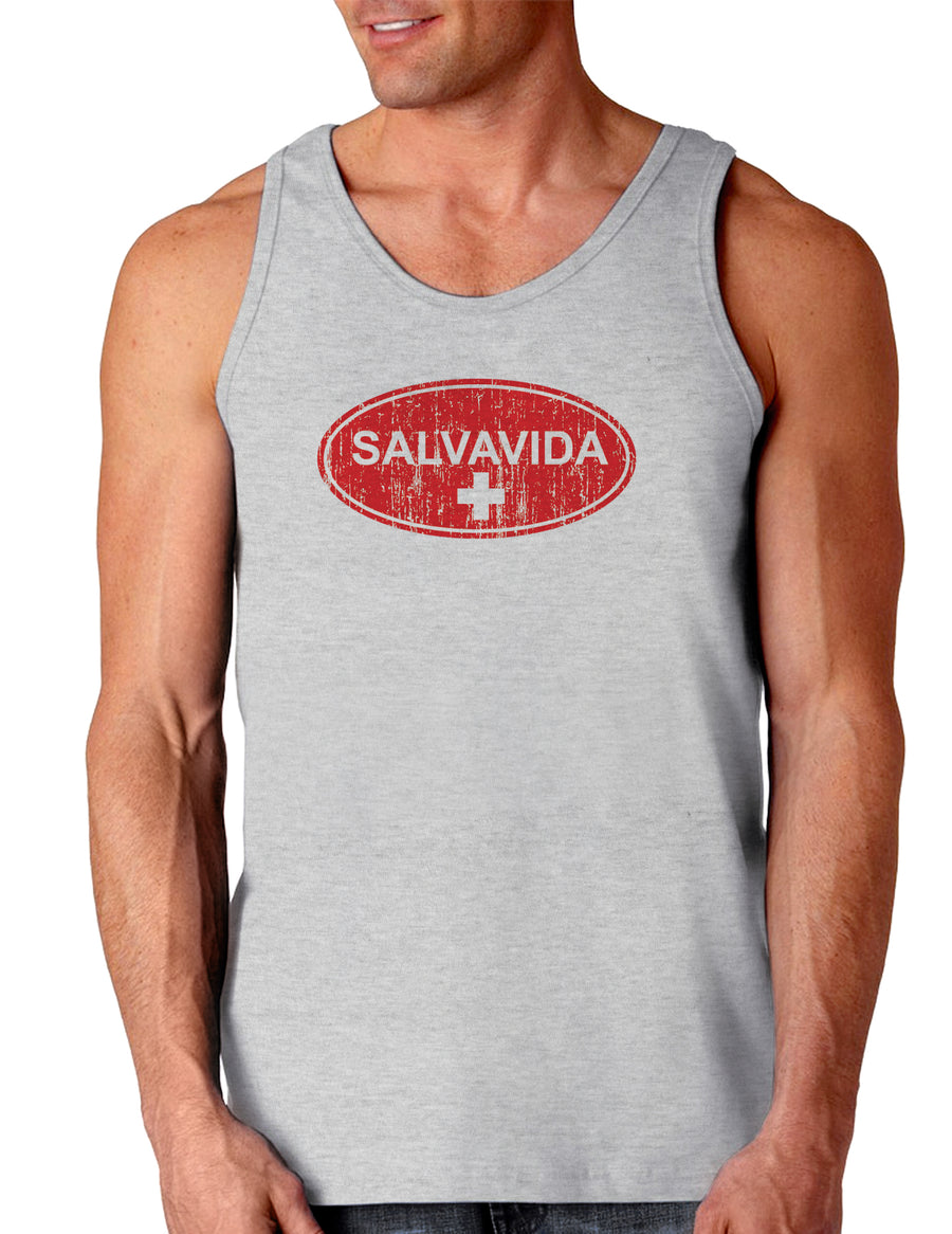 Salvavida Loose Tank Top-Loose Tank Top-TooLoud-Salvavida White-Small-Davson Sales