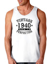 1940 - Vintage Birth Year Loose Tank Top Brand-Loose Tank Top-TooLoud-White-Small-Davson Sales