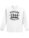 1944 - Vintage Birth Year Adult Long Sleeve Shirt Brand-Long Sleeve Shirt-TooLoud-White-Small-Davson Sales