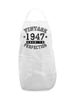 1947 - Vintage Birth Year Adult Apron Brand-Bib Apron-TooLoud-White-One-Size-Davson Sales