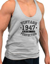1947 - Vintage Birth Year Mens String Tank Top Brand-Men's String Tank Tops-TooLoud-Light-Gray-Small-Davson Sales