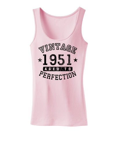 1951 - Vintage Birth Year Womens Tank Top Brand-Womens Tank Tops-TooLoud-SoftPink-X-Small-Davson Sales