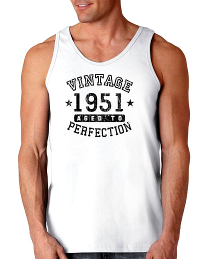 1951 - Vintage Birth Year Loose Tank Top Brand-Loose Tank Top-TooLoud-White-Small-Davson Sales