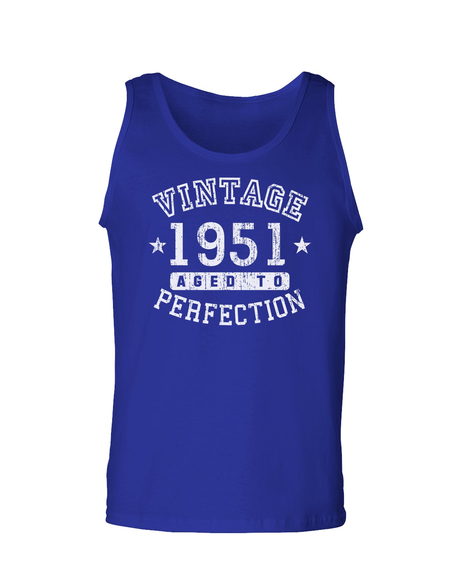 1951 - Vintage Birth Year Loose Tank Top Brand-Loose Tank Top-TooLoud-Royal Blue-Small-Davson Sales