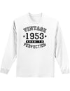 1953 - Vintage Birth Year Adult Long Sleeve Shirt Brand-Long Sleeve Shirt-TooLoud-White-Small-Davson Sales