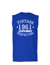 1961 - Vintage Birth Year Muscle Shirt Brand-TooLoud-Royal Blue-Small-Davson Sales