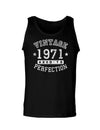 1971 - Vintage Birth Year Loose Tank Top Brand-Loose Tank Top-TooLoud-Black-Small-Davson Sales