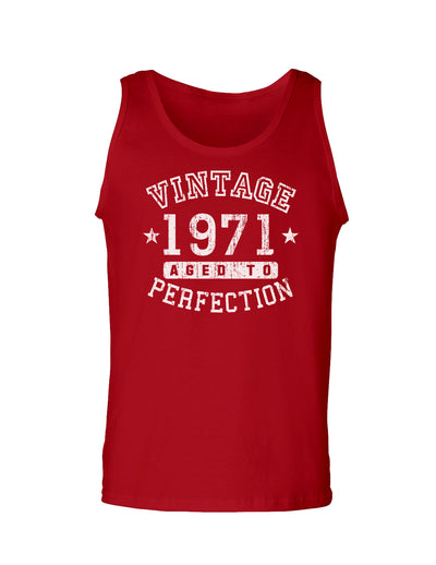 1971 - Vintage Birth Year Loose Tank Top Brand-Loose Tank Top-TooLoud-Red-Small-Davson Sales