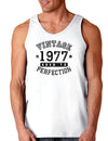 1977 - Vintage Birth Year Loose Tank Top Brand-Loose Tank Top-TooLoud-White-Small-Davson Sales