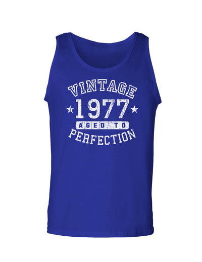 1977 - Vintage Birth Year Loose Tank Top Brand-Loose Tank Top-TooLoud-Royal Blue-Small-Davson Sales