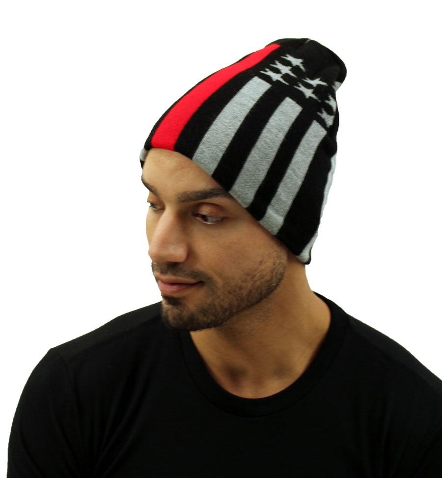 Thin Red Line Firefighters Premium Knit Beanie