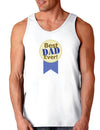 Best Dad Ever Loose Tank Top-Loose Tank Top-TooLoud-White-Small-Davson Sales