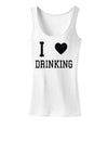 I Heart Drinking Womens Tank Top-Womens Tank Tops-TooLoud-White-X-Small-Davson Sales