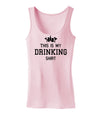 This Is My Drinking Shirt Womens Tank Top-Womens Tank Tops-TooLoud-Soft-Pink-X-Small-Davson Sales