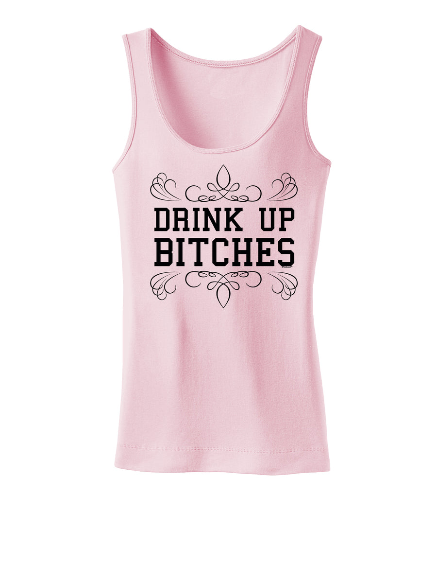 Drinking Shirt Drink Up Bitches Womens Tank Top-Womens Tank Tops-TooLoud-White-X-Small-Davson Sales
