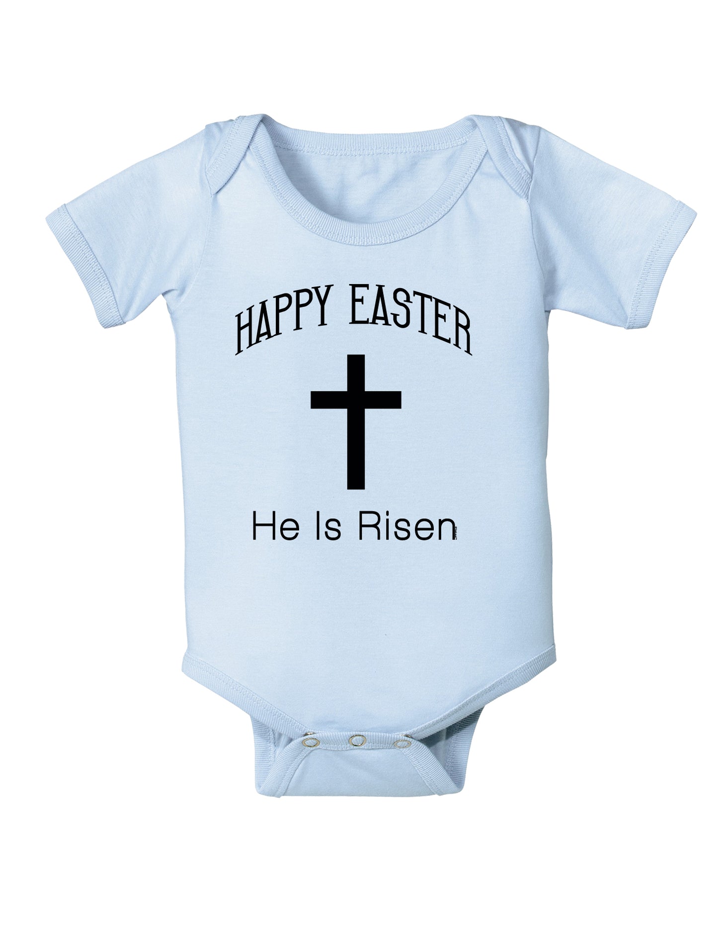 Easter Infant Onesie - Many Fun Designs to Choose From!-TooLoud-Happy-Easter-He-Is-Risen Light-Blue-06-Months-Davson Sales