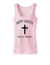 Easter Womens Tank Top - Many Fun Designs to Choose From!-Womens Tank Tops-TooLoud-Happy-Easter-He-Is-Risen Soft-Pink-X-Small-Davson Sales