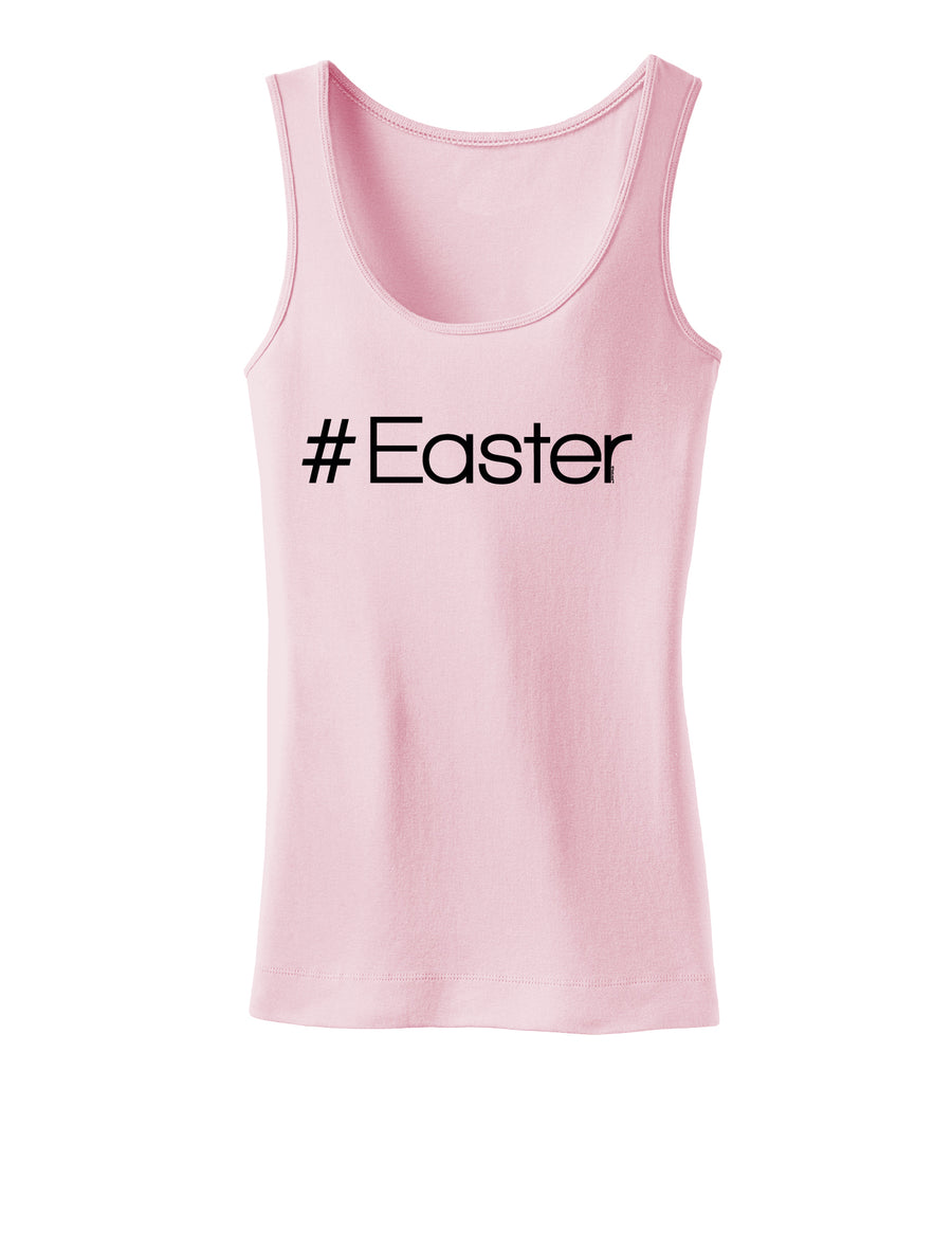 Hashtag Easter Womens Tank Top-Womens Tank Tops-TooLoud-White-X-Small-Davson Sales