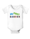 My First Easter Infant Onesie-TooLoud-White-06-Months-Davson Sales