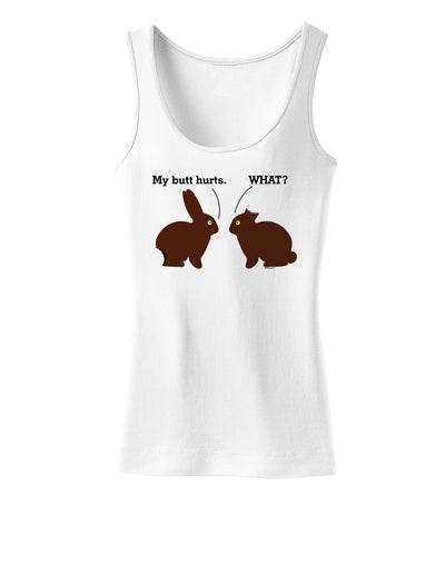 My Butt Hurts Womens Tank Top-Womens Tank Tops-TooLoud-White-X-Small-Davson Sales