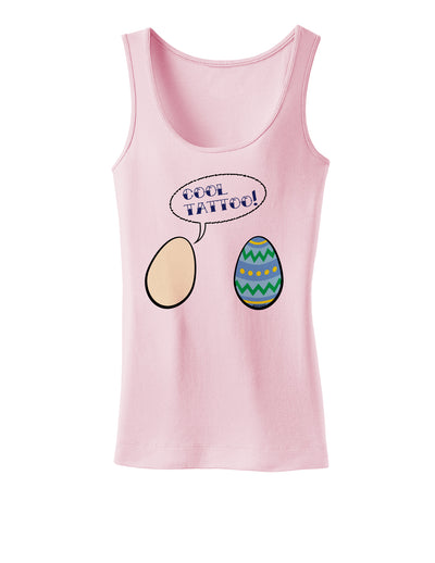 Cool Tattoo Easter Egg Womens Tank Top-Womens Tank Tops-TooLoud-Soft-Pink-X-Small-Davson Sales