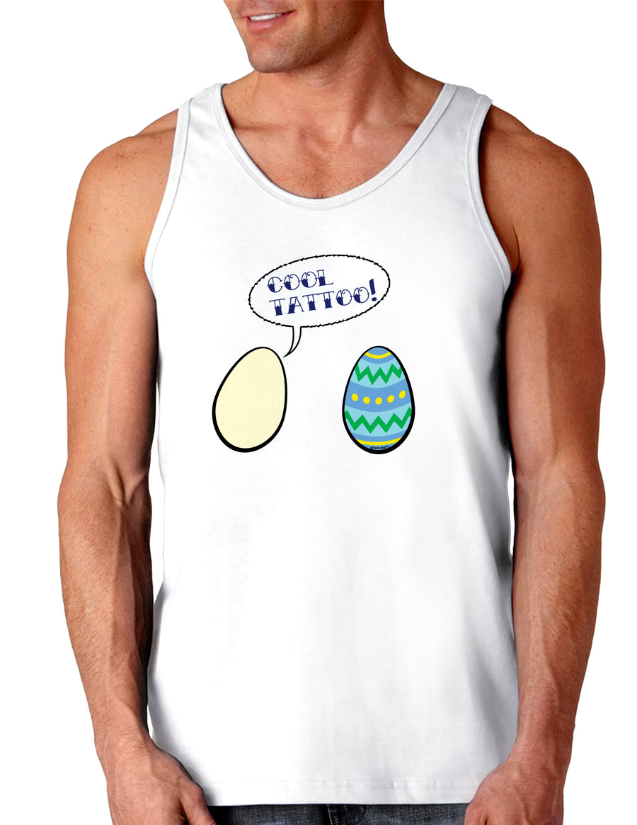 Cool Tattoo Easter Egg Loose Tank Top-Loose Tank Top-TooLoud-Ash-Gray-Small-Davson Sales