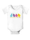 Cute Chicks Baby Bodysuit One Piece-Baby Romper-TooLoud-White-06-Months-Davson Sales