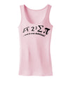 i 8 Sum Pi and It Was Delicious Womens Tank Top-Womens Tank Tops-TooLoud-Soft-Pink-X-Small-Davson Sales