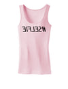 #selfie Mirrored Womens Tank Top-Womens Tank Tops-TooLoud-Soft-Pink-X-Small-Davson Sales